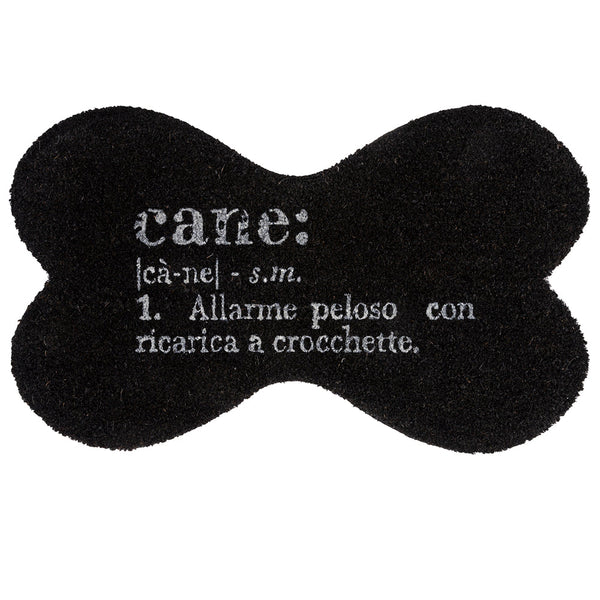 Fußmatte "Hund" 74,5x44,5 cm in Kokosnuss und PVC Villa D'este Home Tivoli prezzo