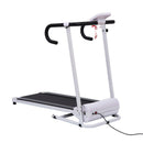 Tapis Roulant Elettrico Pieghevole Schermo LCD 500W Velocità Max 10km/h 