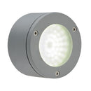 Lampada a Semi Incasso Tondo Aperto Colore Alluminio per Esterno Linea Route Livos