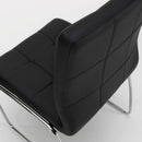 Sedia in Similpelle 51,5x50,5x85 cm TFT Dc Nera