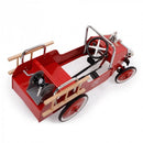 Auto a Pedali Camion Dei Pompieri Vintage per Bambini Baghera Fire Truck