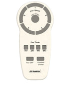 Ventilatore da Soffitto con 4 Pale e LED Ø122 cm 5 Velocità Martec Link Nero