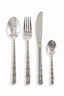 Servizio Set di Posate 24 Pezzi in Acciaio Villa d'Este Home Tivoli Bamboo