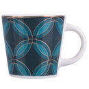 Set 6 Tazzine da Caffè Ø6x5,5 cm in New Bone China VdE Tivoli 1996 Vetiver