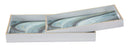 Svuota Tasche Bianco Marble Coppia 40x30x4-35x25x3,5 cm Plastica Bianco e Multicolor