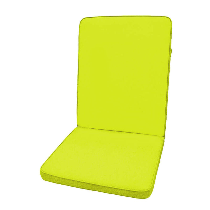 Cuscino Real Medio 90x40x4 cm in Poliestere Verde