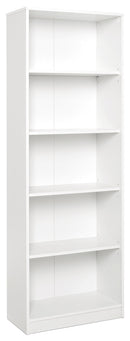 Mobile Libreria 5 Ripiani in Truciolato Fumer Penny Bianco