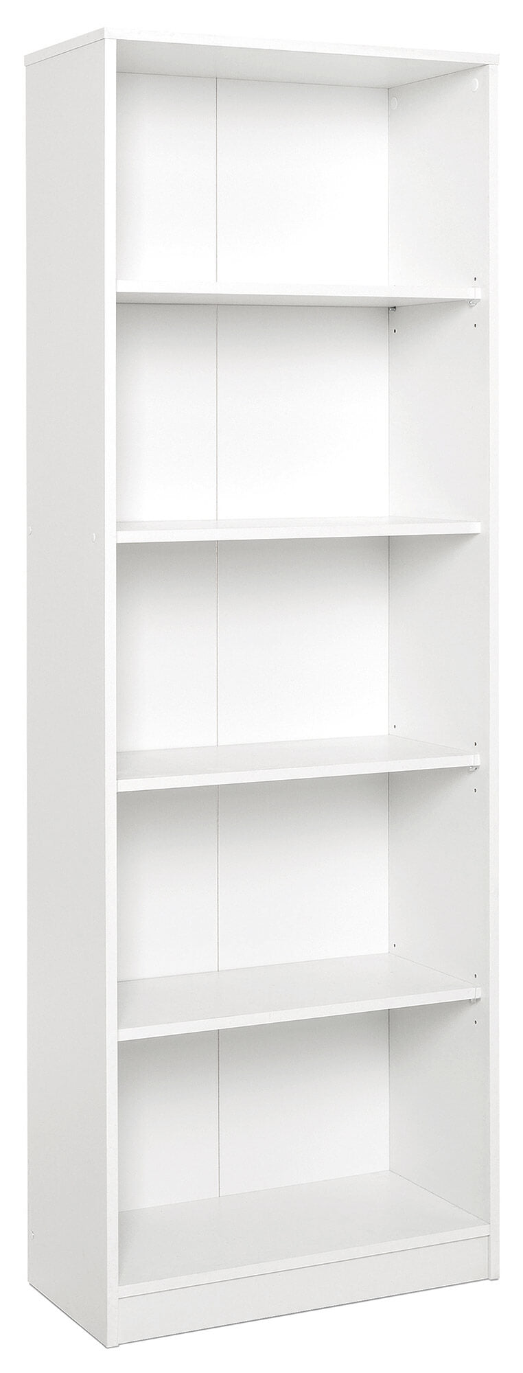 Mobile Libreria 5 Ripiani in Truciolato Fumer Penny Bianco