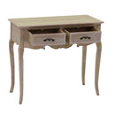 Consolle Rettangolare 2 Cassetti in Legno Cracovia