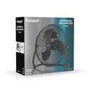 Ventilatore ad Alta Velocità Ø 45 cm 3 Pale 100W in Acciaio Laminato e Alluminio Nero      