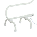 Scaldasalviette Elettrico 100W Bianco 50x30x95 cm 