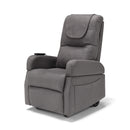 Poltrona Alzapersona 4 motori 70x87x105 cm a Batteria Ricaricabile in Tessuto Diva Dubai Grigio