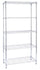 Regal aus verchromtem Stahl 5 Etagen 35X90X177Cm Tosini Light AC1436-5