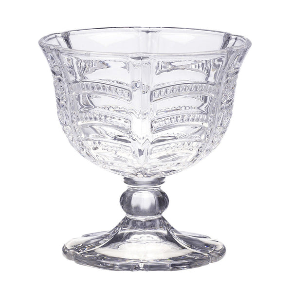 Packung mit 6 Luxor Mazedonien Cocktail-Eisbechern aus transparentem Kaleidos-Glas acquista