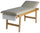 Feste Massageliege Visit Physiotherapie 2 Sektionen 190x70x75 cm 200Kg Beige