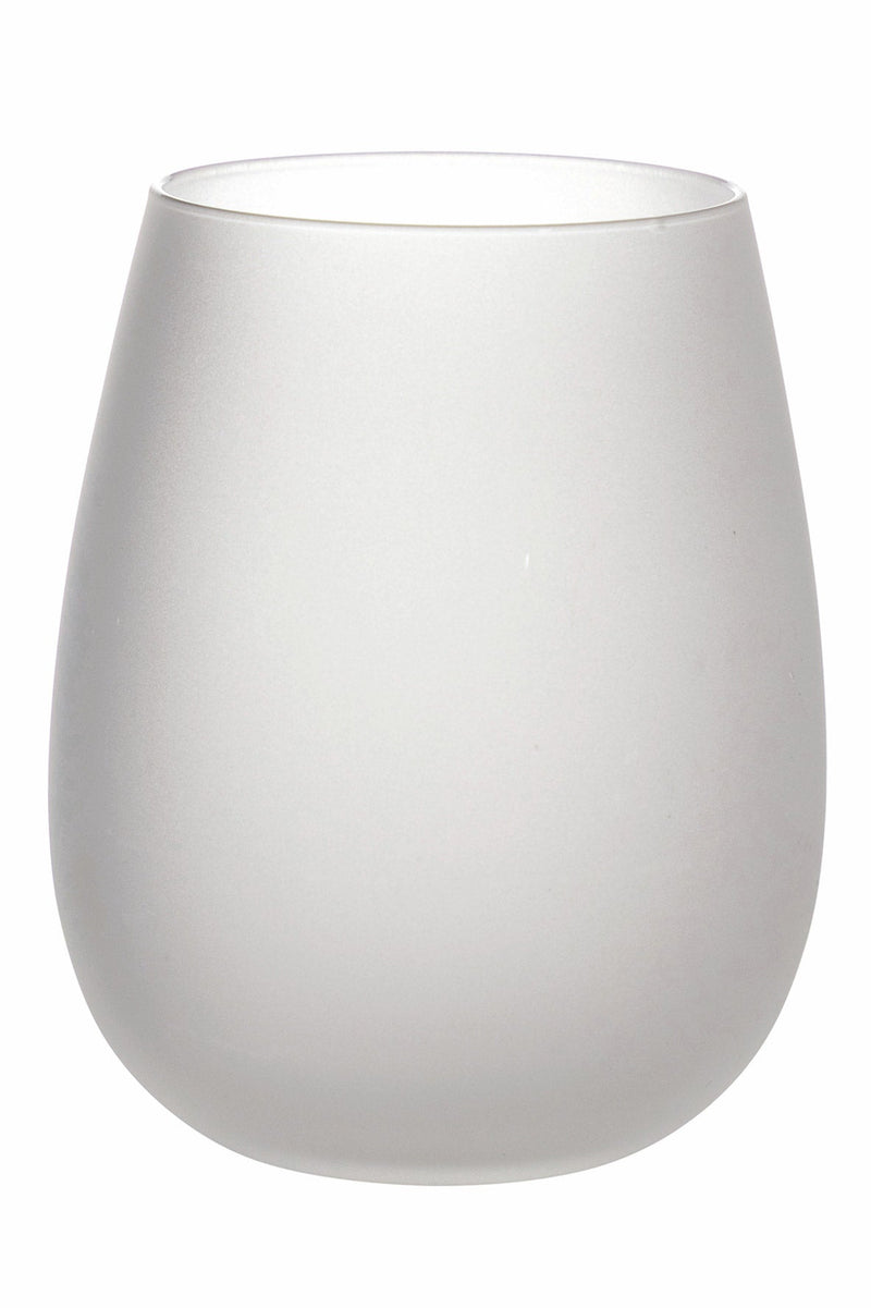 Set 6 Bicchieri Acqua Frosted in Vetro 500 ml Villa d'Este Home Tivoli Blue Dream