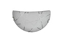 Applique da Interno  E27 in Vetro Bianco