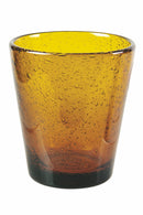 Set 6 Bicchieri per Acqua in Pasta Di Vetro 250 ml Villa d'Este Home Tivoli Ambra Cancun Satin