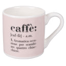 Set 6 tazzine Caffè Ø5,5x5,5 cm in New Bone China VdE Tivoli 1996 Colours