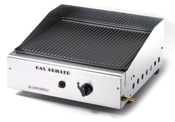 Ompagrill Plancha Single 4043/M Gusseisen LPG und Methan Kochplatte sconto