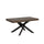 Tavolo Allungabile 160-420x90x77 cm Volantis Noce