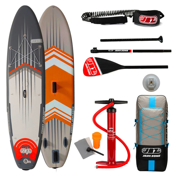 sconto SUP Aufblasbares Stand Up Paddle Board 320x81x15 cm Jbay.Zone Comet Wind Sup WJ2