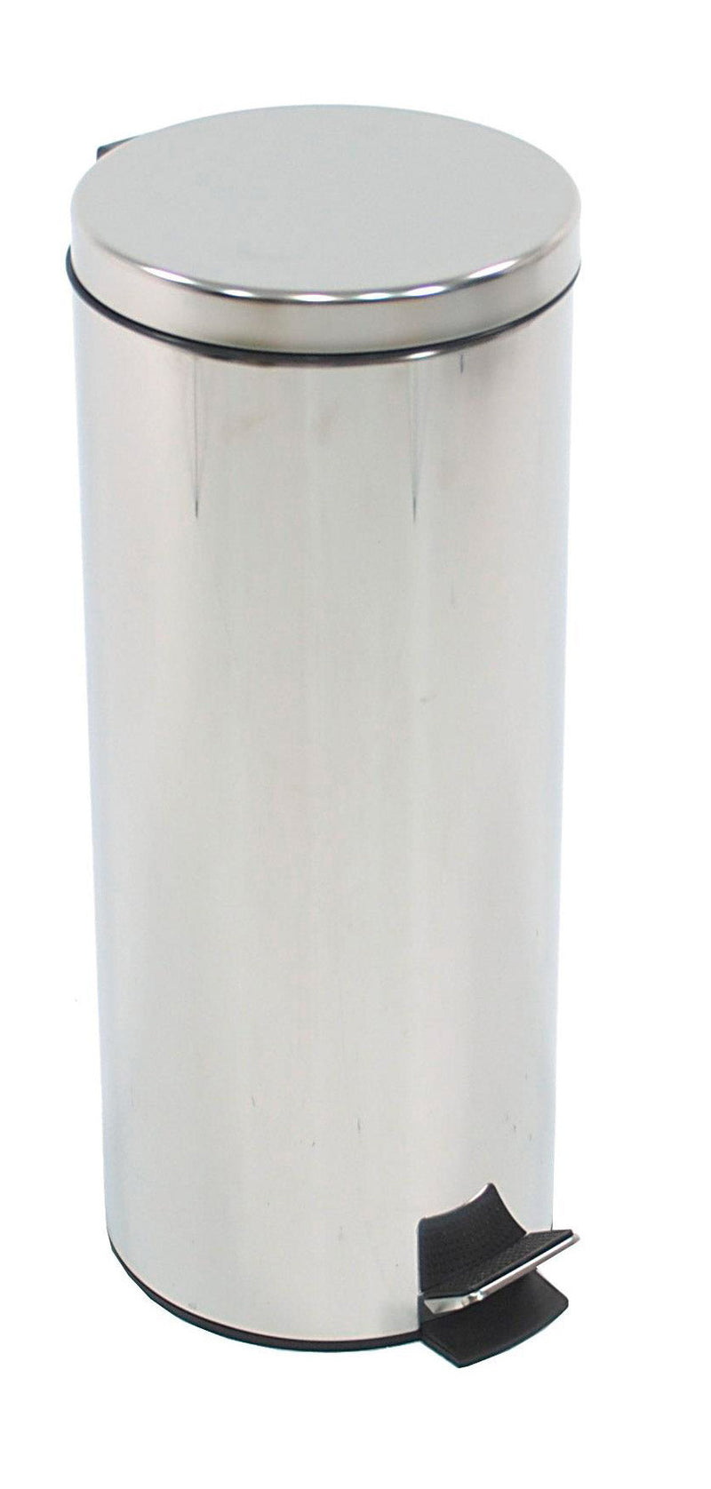 Pattumiera in Acciaio con Pedale 20l ø25H62cm