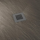 Piatto Doccia in Pietra 80x100 cm Pedrinelli Ardesia Stone Side Tortora Seconda Scelta