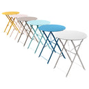 Set Tavolino e 2 Sedie Pieghevoli da Giardino Teresa Salsa Rosa 