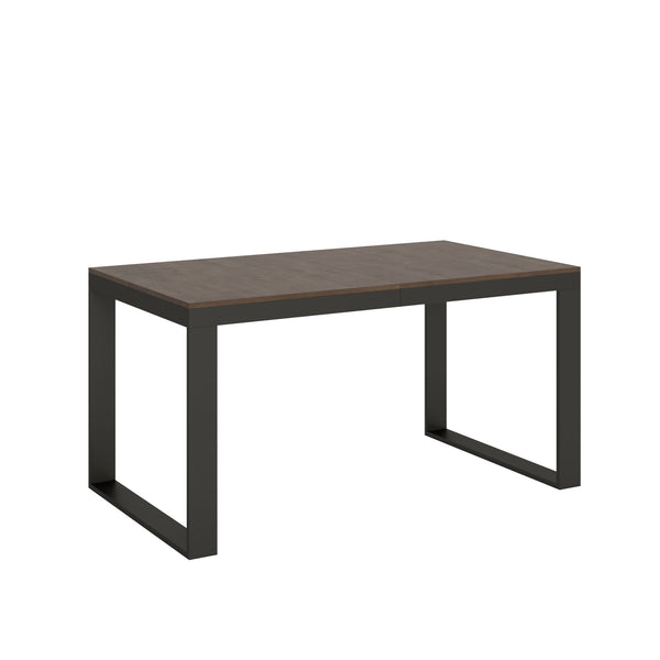 sconto Tavolo Allungabile 160-420x90x77 cm Tecno Evolution Noce