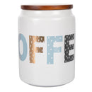 Barattolo Caffè Ø9,5x14,5 cm 800 ml in Gres VdE Tivoli 1996 Luxury