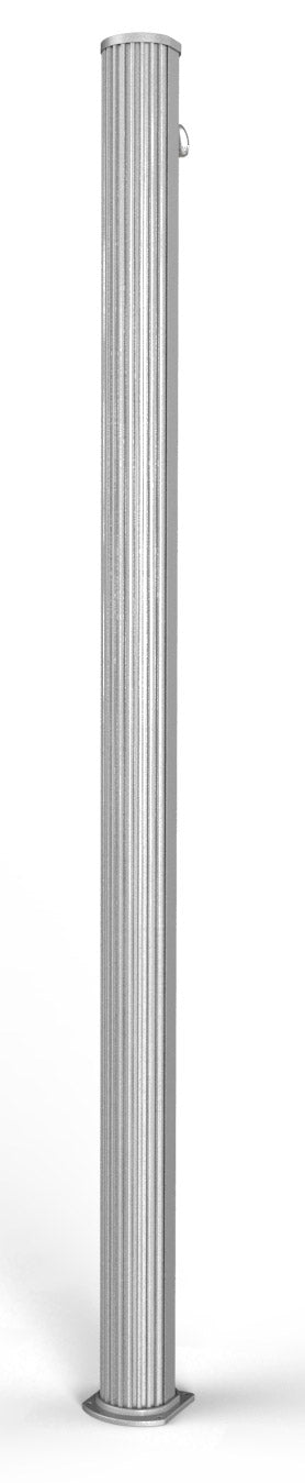 Doccia Solare da Giardino 25L Miscelatore e Lavapiedi Arkema Jolly S Inox Paint