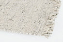 Tappeto 140x200 cm Senuri in Tessuto Beige