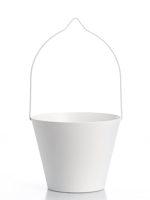 prezzo Secchiello per Rubinetti Porta-Secchio 25x23x18 cm in Alluminio Belfer 42/SC Bianco