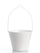 Secchiello per Rubinetti Porta-Secchio 25x23x18 cm in Alluminio Belfer 42/SC Bianco
