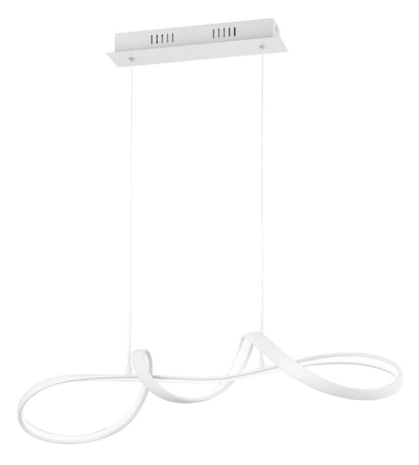 Lampada a Sospensione da Interno a LED SMD in Metallo Bianco Opaco sconto