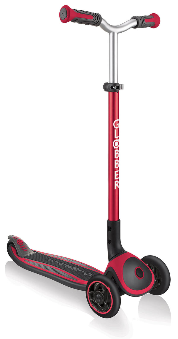 sconto Scooter 3 Räder Klappbar 5 Höhen Max 50 Kg Globber Master Rot