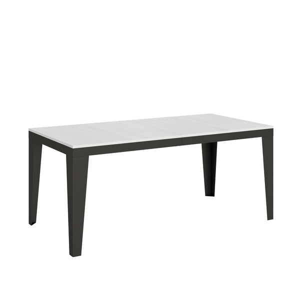 sconto Tavolo Allungabile 180-440x90x77 cm Flame Evolution Bianco Frassino