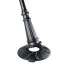 Base Mobile Portatile per Pali Tipo Grande Nero Sovil