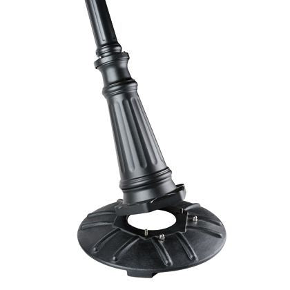 Tragbare mobile Basis für Pole Large Type Black Sovil prezzo