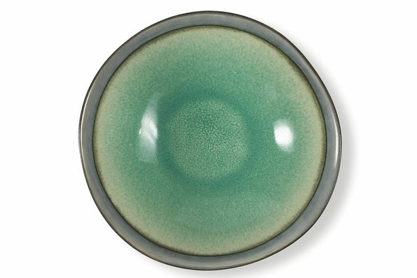 Set 6 Suppenteller Ø19 cm aus Steingut Villa d'Este Home Tivoli Acquamarina Bahamas online