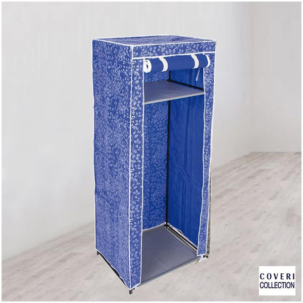 Kleiderbügel 61x64x146H cm Struktur aus Coveri Blu Stahl prezzo