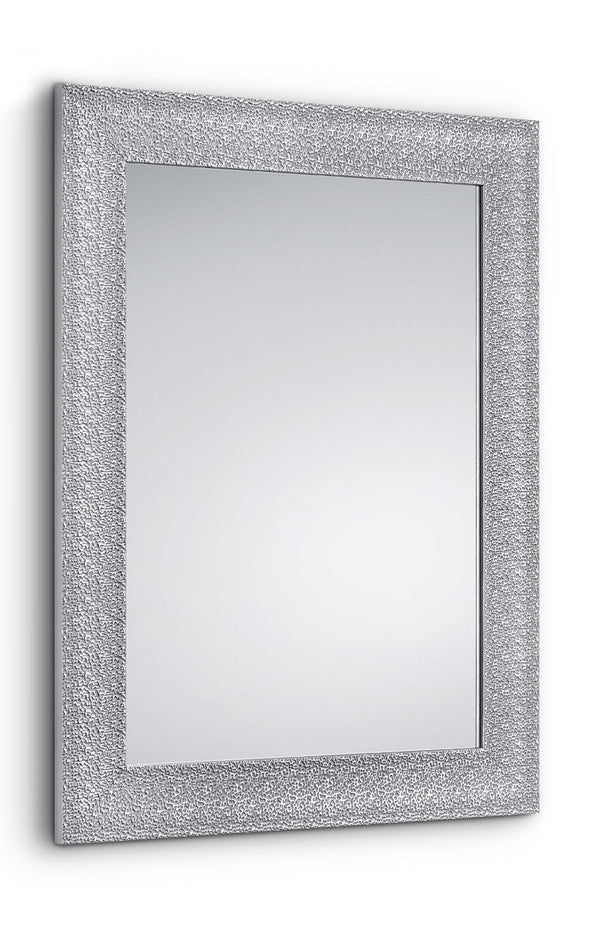 prezzo Specchio da Parete 55x70x1,7 cm in Plastica Farina Cromo