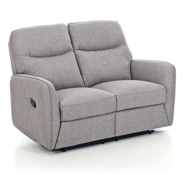 Manuelles 2-Sitzer-Liegesofa aus grauem Kube-Stoff sconto