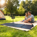 Caricabatteria Solare 36W Pieghevole con Attacco Tipo-C Impermeabile IP67 in ETFE Grigio      