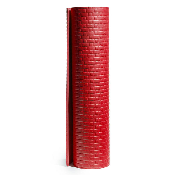 acquista Fitness Yogamatte 190 x 91 cm Dicke 8 mm Rot