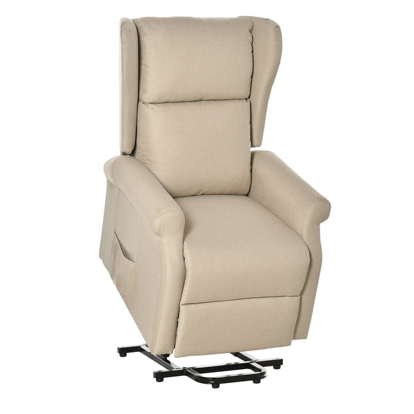 prezzo Relax Lift Sessel aus cremefarbenem Stoff