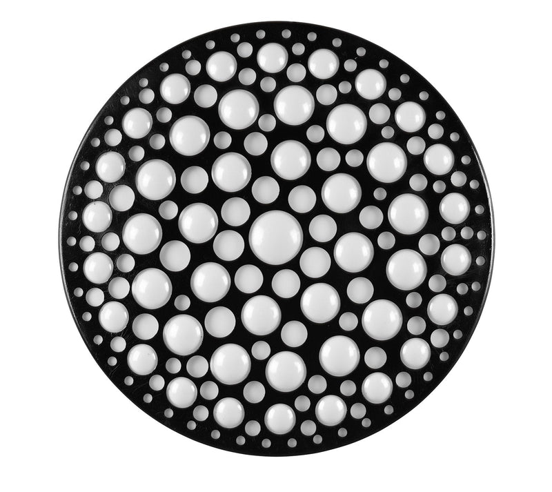 Plafoniera da Interno a LED in Plastica Nero Opaco