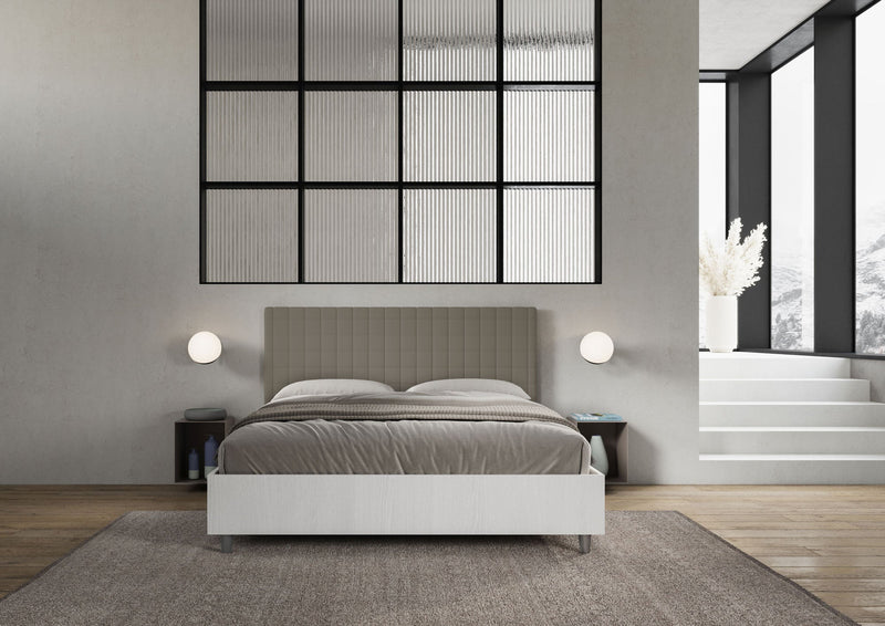 Letto Matrimoniale Burmy Cappuccino Varie Misure