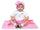 Kidfun Real Baby Miranda 30 cm realistische wiedergeborene weibliche Vinylpuppe sitzend